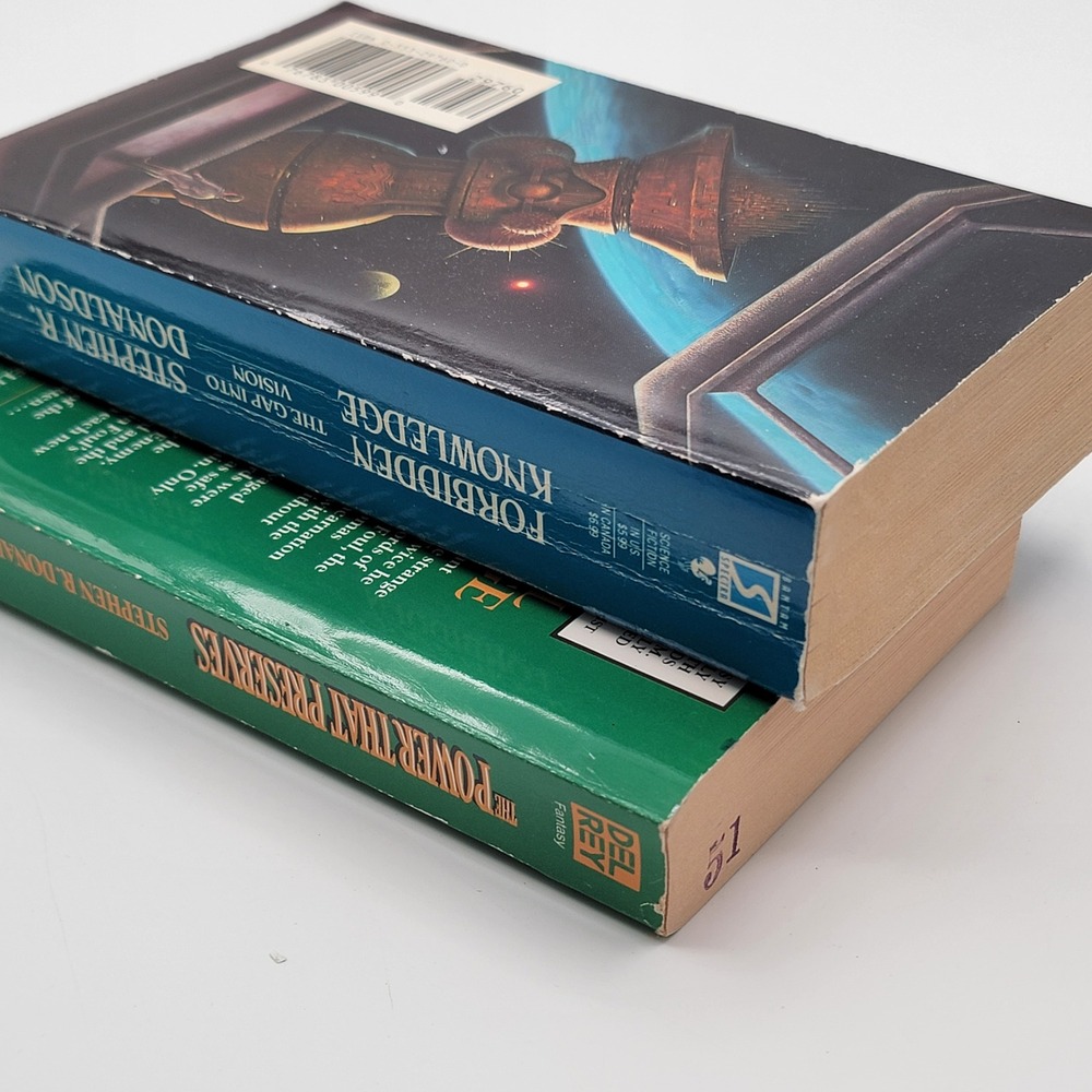 Stephen R. Donaldson Forbidden Knowledge & Power That Preserves Paperbacks Good - Picture 4 of 11